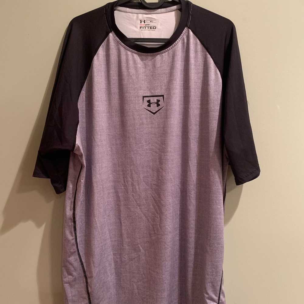 UA baseball short sleeve warm up shirt